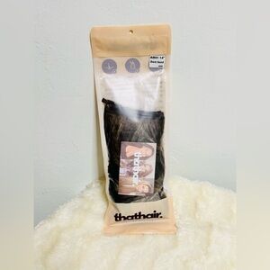 Thathair hair extensions dark sand 14” new!!